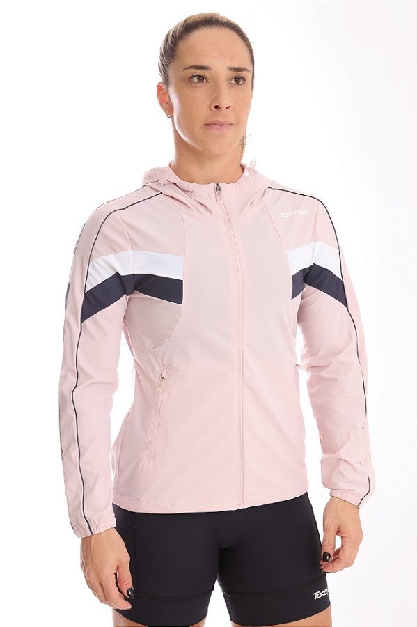 CORTA VENTO FEMININO ROSA