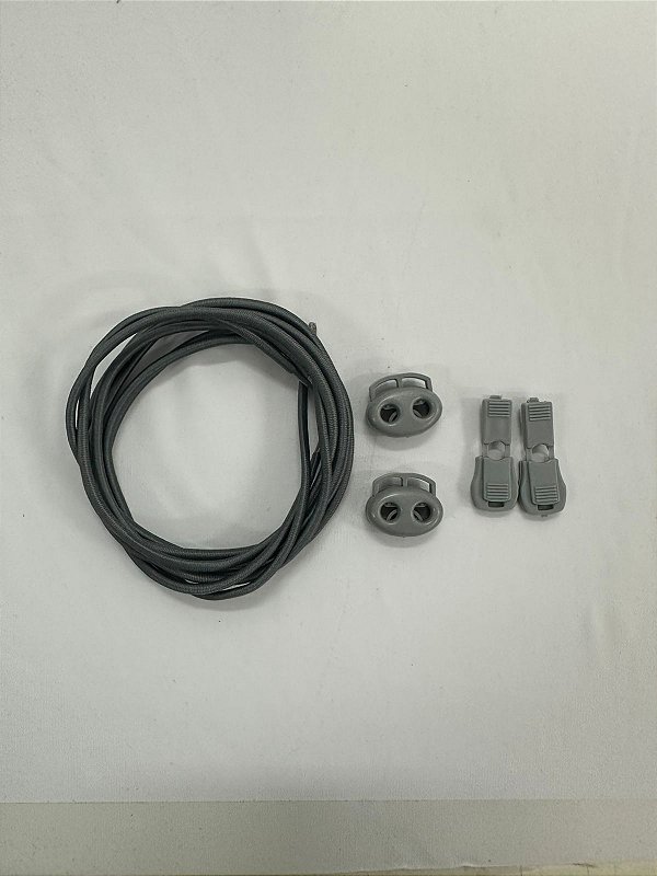 Cadarço Elástico Cinza