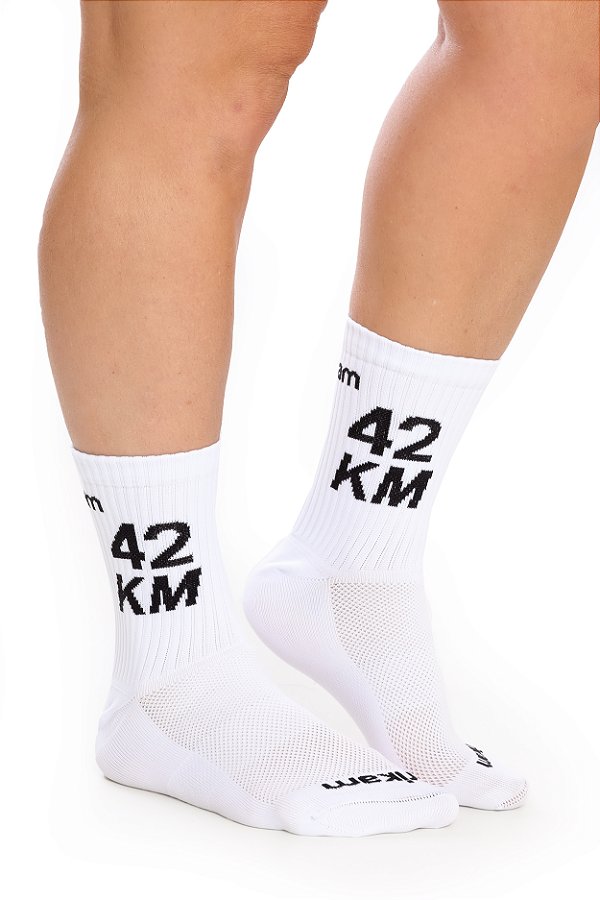 MEIA PERFOMANCE MASCULINA 42km