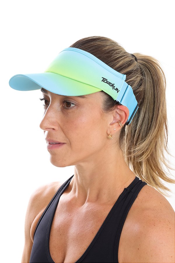 VISEIRA TOP RUN AZULTIFANY/AMARELO