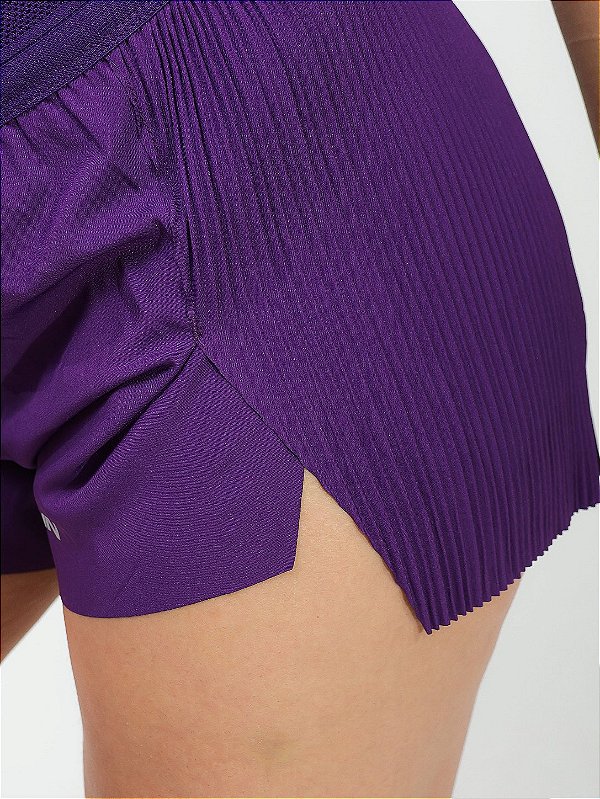 Short Top Run DinamycFit 3.0 Corte a Laser Roxo
