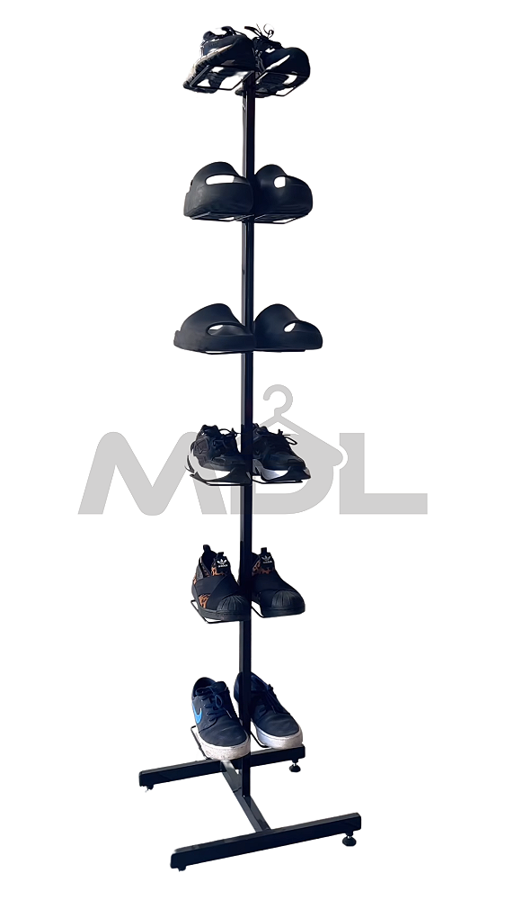 Expositor de Calçados Pedestal de Chão