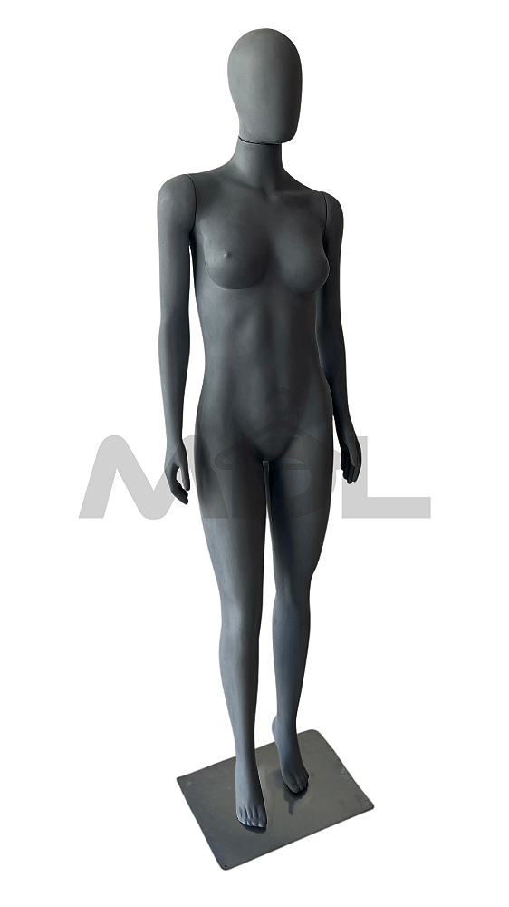 Manequim Feminino Evolution Cinza