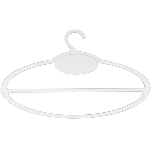 Cabide Acrílico Lenço Oval