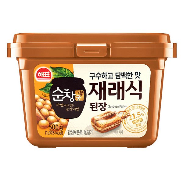 Pasta de Soja Coreana Doenjang 500g Sajo