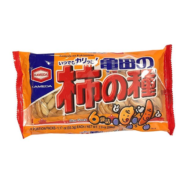 Salgadinho de Arroz Kaki No Tane Kameda