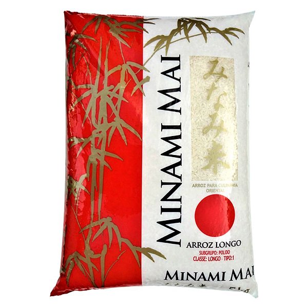 Arroz Japonês Grão Longo 5kg Minami Mai