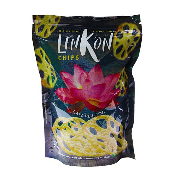 Lenkon Chips Tradicional Raiz de Lótus 50g Agro Miyazaki