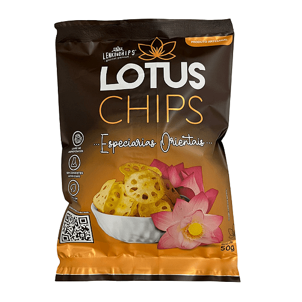 Lotus Chips Tradicional Lenkon 50g – Crocante e Exótico