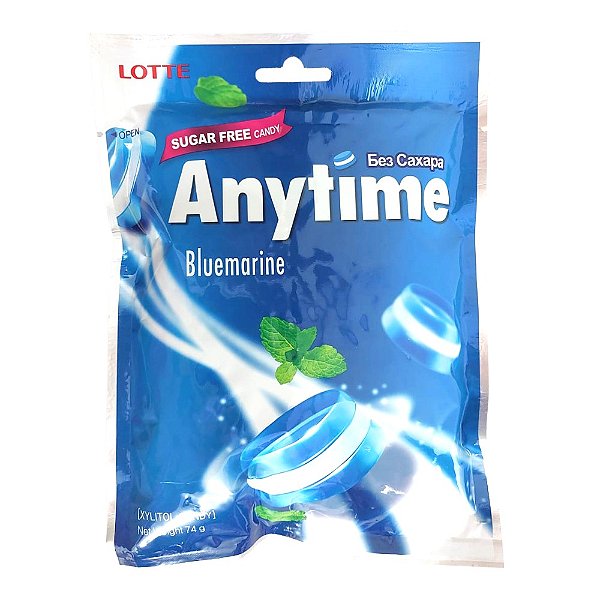 Bala Anytime Bluemarine Sem Açúcar Lotte