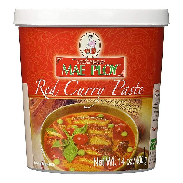 Pasta de Curry Vermelho 400g Mae Ploy