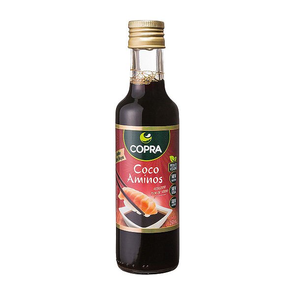 Molho tipo Shoyu Coco Aminos 250ml Copra