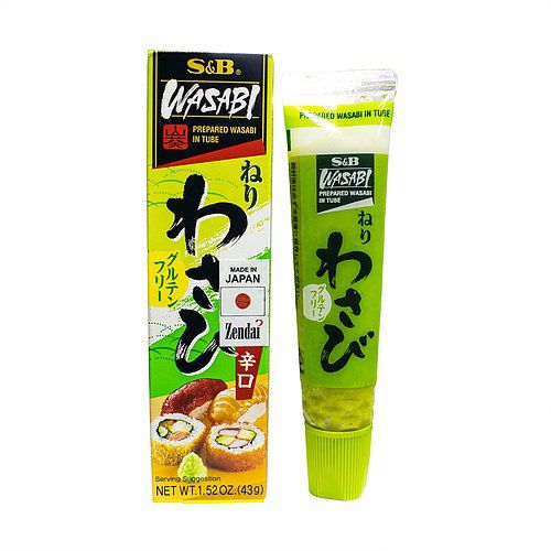 Raiz Forte Wasabi em Pasta Tubo 43g S&B