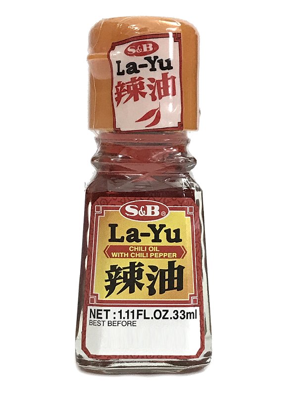 La-Yu Chili Oil with Chili Pepper 33ml S&B