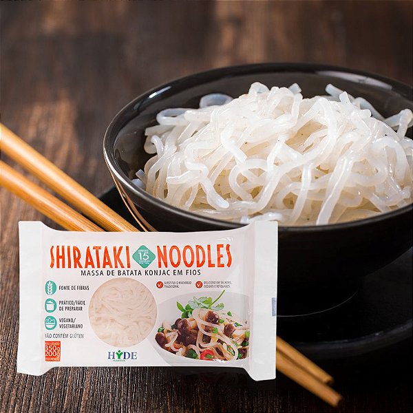Comprar Macarrão de Batata Konjac Shirataki Noodles 350g Hyde Loja