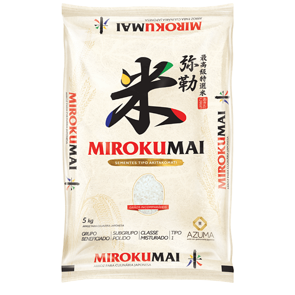 Arroz Japonês Mirokumai 5kg – Destaque em Qualidade Oriental