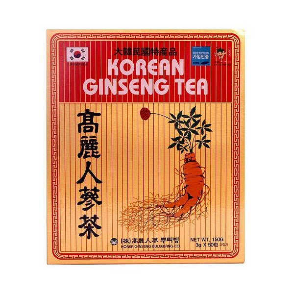 Chá Korean Ginseng Tea em Sachê