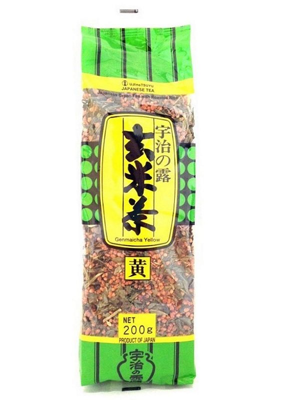 Chá Genmaicha Yellow 200g Ujinotsuyu