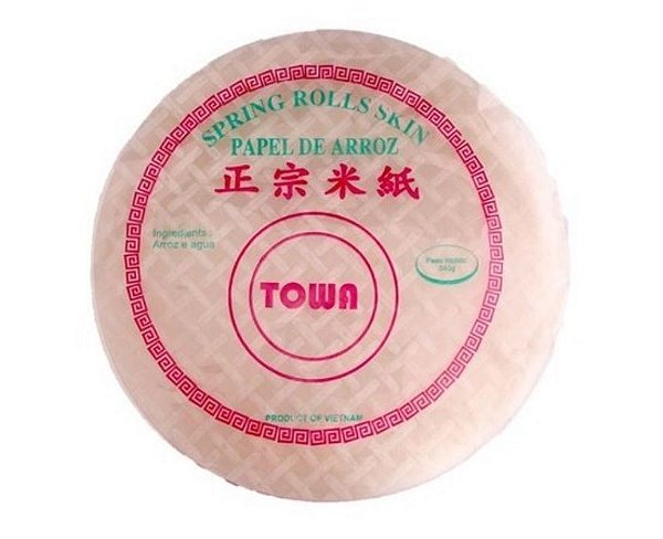 Papel de Arroz Redondo Towa Spring Rolls Skin