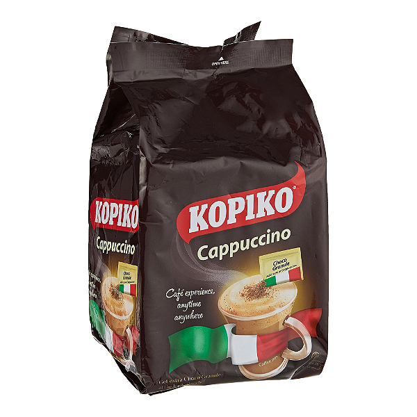 Café Solúvel Kopiko Cappuccino com Chocolate com 10 sachês