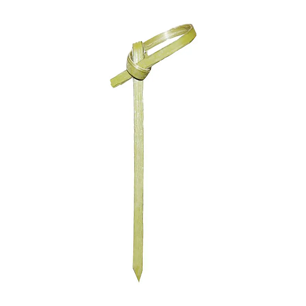 Espeto de Bambu com Nó - Stick / Skewer Bamboo 7cm 50 unidades