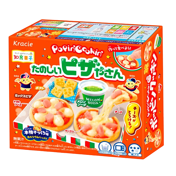 Doce Japonês Popin Cookin Pizzaria Kracie – Divertido e Comestível