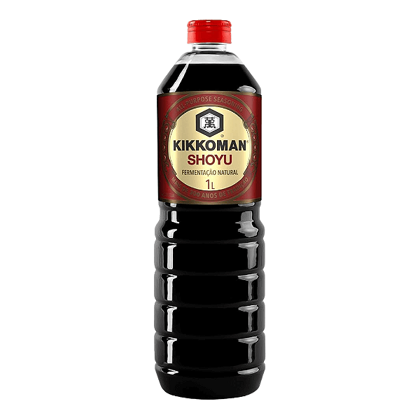 Molho de Soja Shoyu Kikkoman 1 Litro – Fermentação Natural e Versátil
