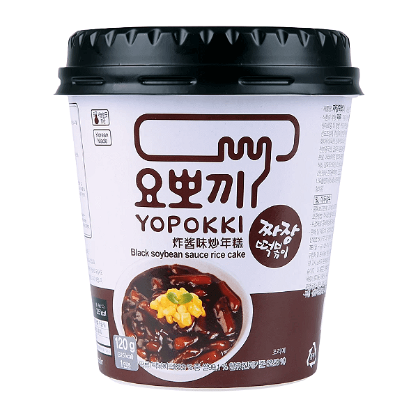 Topokki Coreano Sabor Jjajang 120g Young Poong – Massa de Arroz em Copo