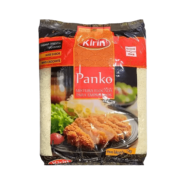Farinha Panko Kirin 1kg – Crocância Intensa e Flocos Leves
