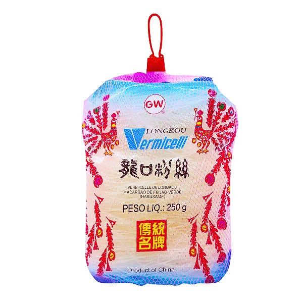 Macarrão de Feijão Verde Harussame GW 250g – Textura Leve e Transparente