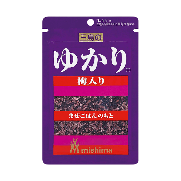 Furikake Yukari Shiso com Ume Mishima 18g – Tradicional e Aromático