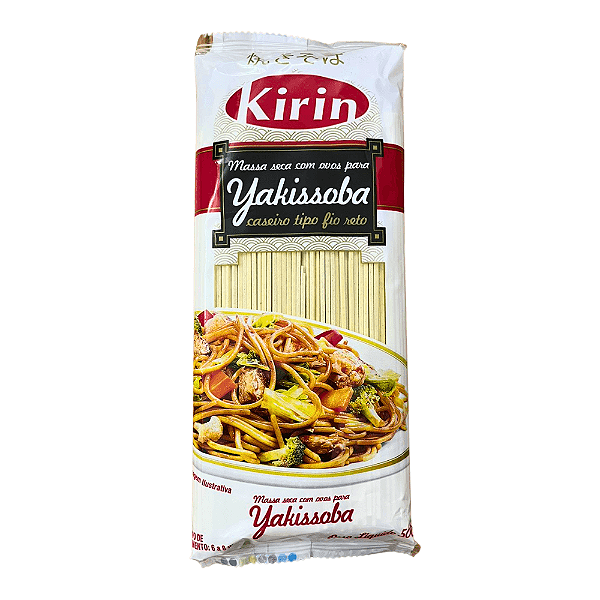 Macarrão para Yakisoba Kirin Tipo Fio Reto – Tradicional e Versátil
