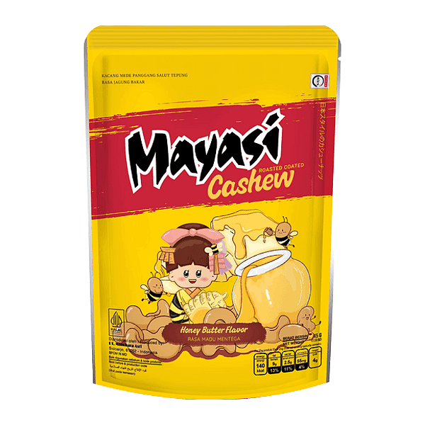 Castanha de Caju Mayasi Manteiga e Mel – Doce e Crocante