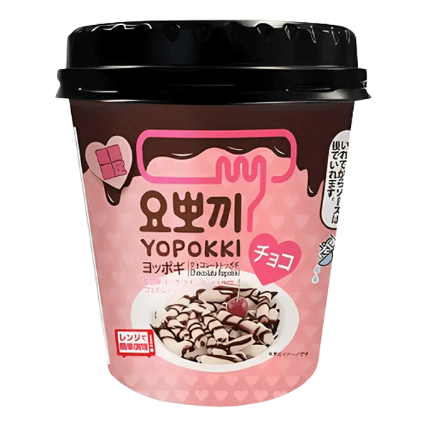 Topokki Coreano Sabor Chocolate 120g Young Poong – Doce e Cremoso