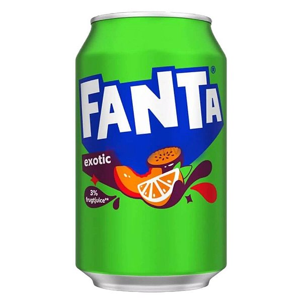 Refrigerante Fanta Exotic – Sabor Frutas Tropicais Refrescante