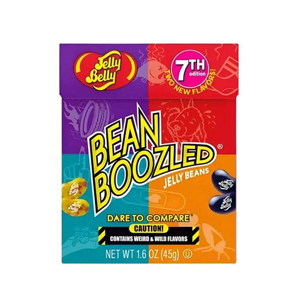 Bala Jelly Beans Bean Boozled Jelly Belly – Sabores Surpresa Divertidos