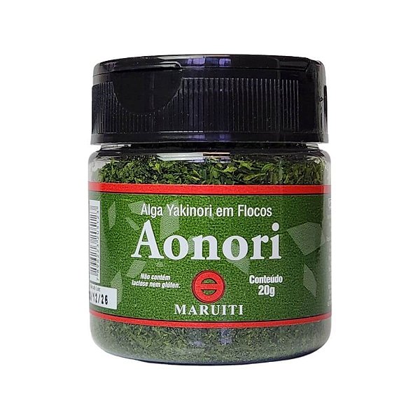 Alga Aonori em Flocos Maruiti 20g – Tempero Japonês Aromático