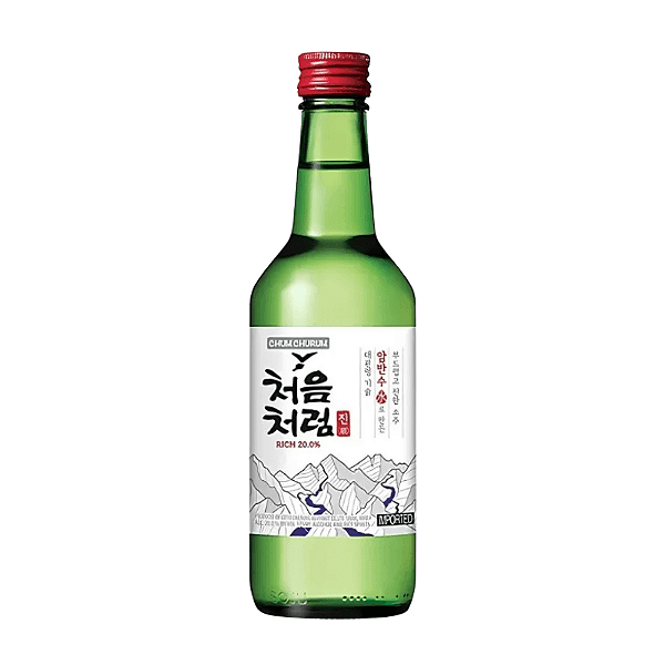 Soju Coreano Original Rich Chum Churum 375ml – 20% Vol.