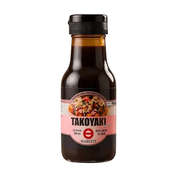 Molho para Takoyaki Maruiti 200ml – Sabor Tradicional Japonês e Pronto para Usar