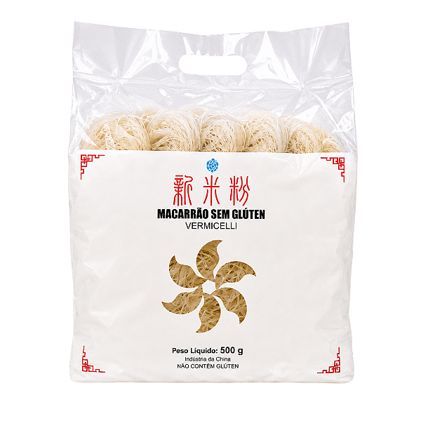 Macarrão Vermicelli Sem Glúten 500g – Leve e Versátil