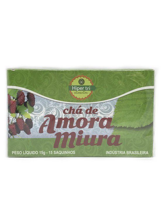 Chá Amora Miura 15 sachês Hiper Tri Alimentos