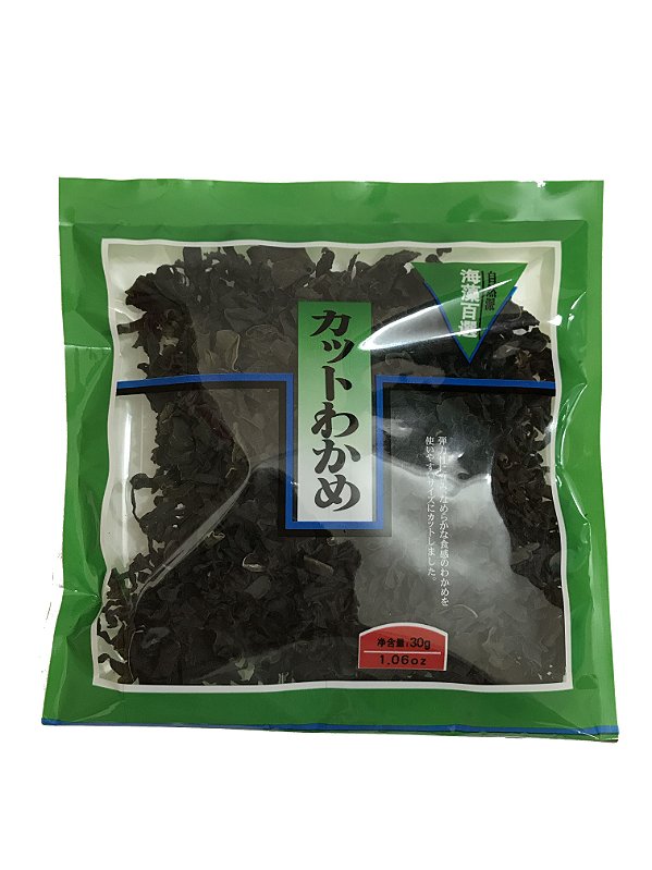 Algas Marinhas Desidratadas Cut Wakame 30g Worldlinks