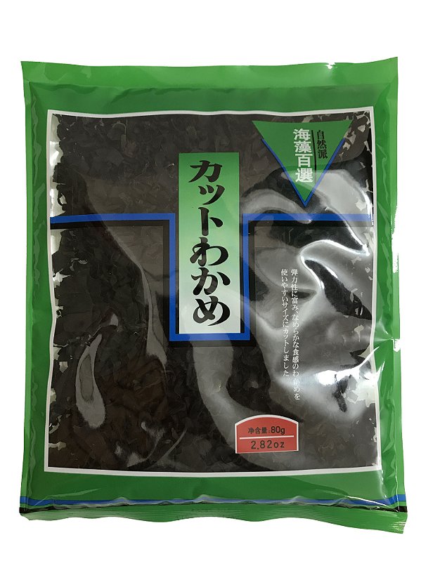 Algas Marinhas Desidratadas Cut Wakame 80g Worldlinks