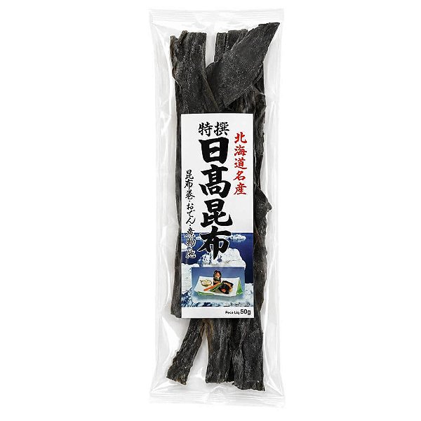 Alga Kombu Hidaka Zendai 50g – Ideal para Dashi e Caldos Japoneses