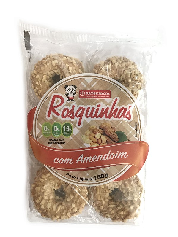 Rosquinhas de Amendoim Pacote com 150g Satsumaya