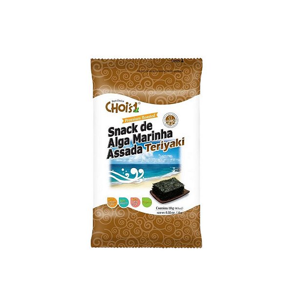 Alga Marinha Temperada Okazu Nori Teriyaki 10g Choi's Snack