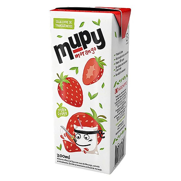 Bebida Mupy Morango 200ml Agronippo