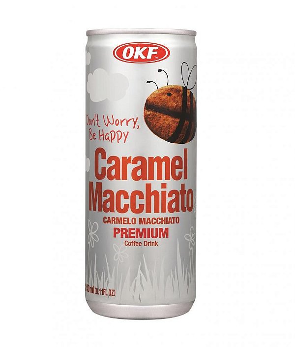 Bebida de Café - Caramel Macchiato - Lata com 240ml OKF