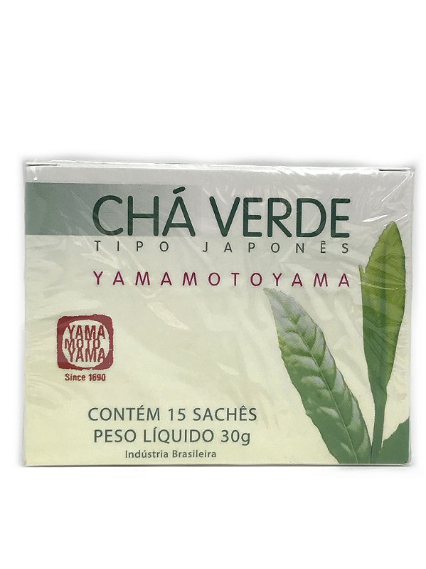 Chá Verde 15 sachês Yamamotoyama