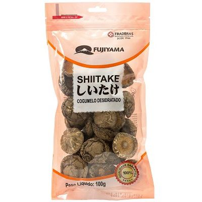 Cogumelo Seco Shiitake Inteiro 100g Fujiyama